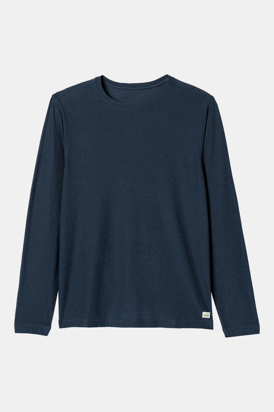Vuori L/S Strato Tech Tee mid blue
