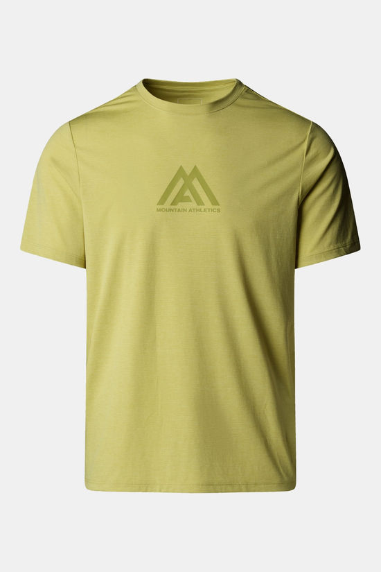 The North Face Mountain Athletics 24/7  Graphic T-Shirt Mustard