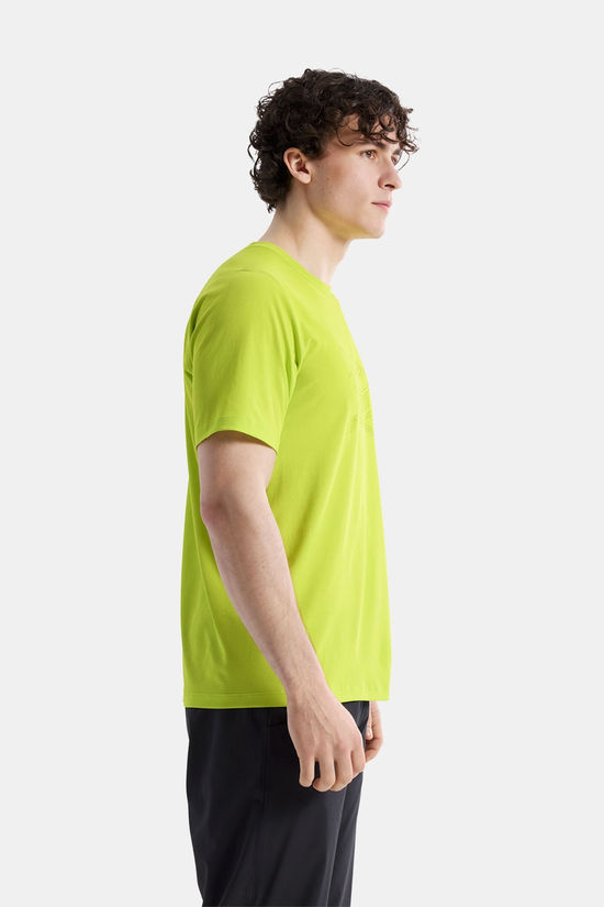 Arc'teryx Cormac Logo Crew T-Shirt Lime Green