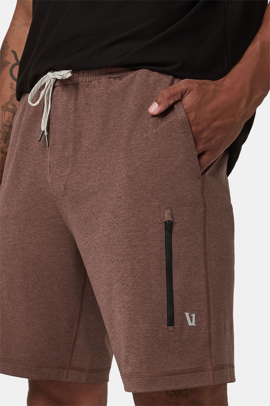 Vuori Sunday Performance Short brown/red