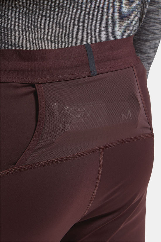 Odlo X-Alp Winter Tights Hardloopbroek dark brown