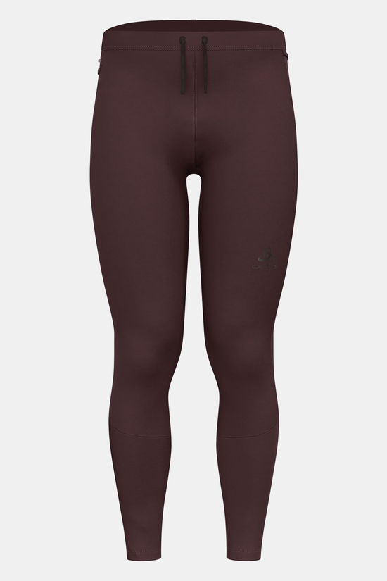 Odlo X-Alp Winter Tights Hardloopbroek dark brown