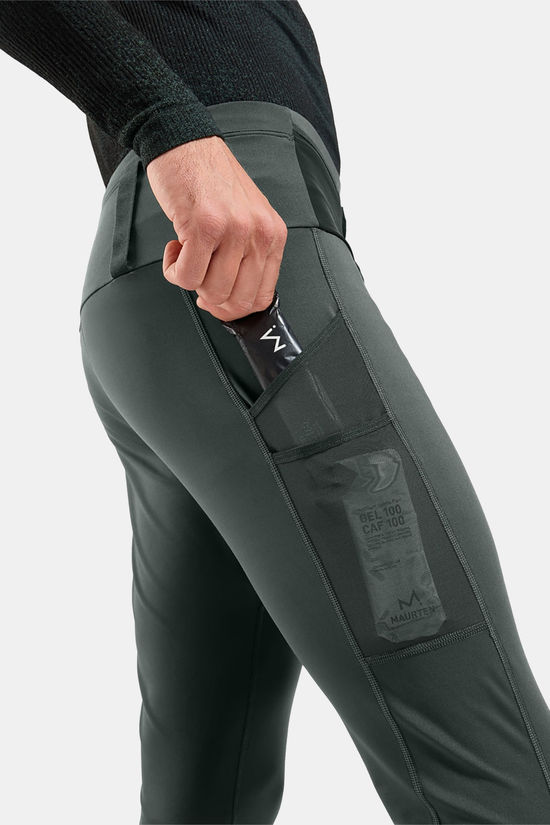 Odlo Tights X-Alp Cargo Winter Hardloopbroek dark green/dark grey
