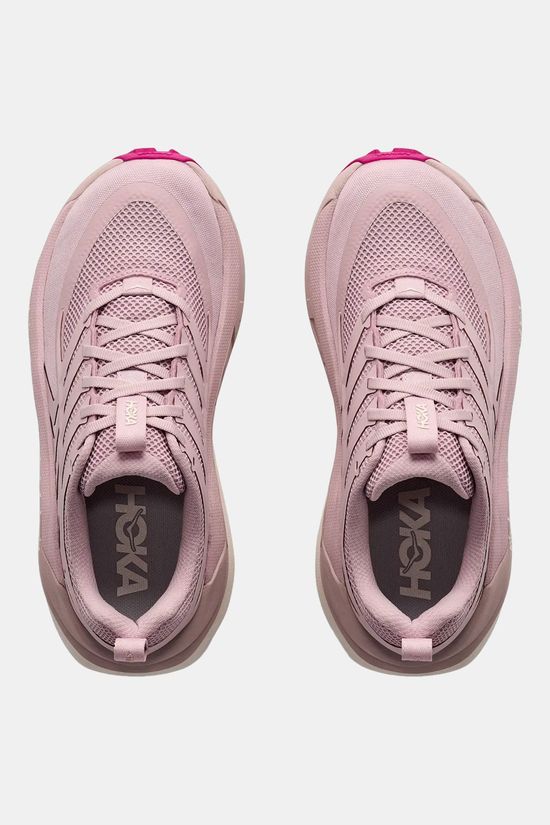 HOKA Stinson 8 Trailschoen Dames mid pink