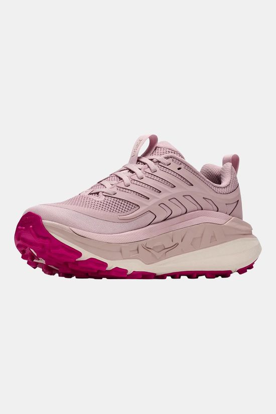 HOKA Stinson 8 Trailschoen Dames mid pink