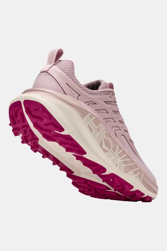 HOKA Stinson 8 Trailschoen Dames mid pink