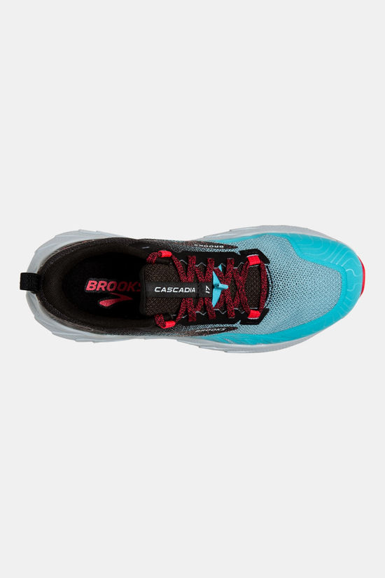 Brooks Cascadia 17 1B Trailschoen Dames dark blue/light blue