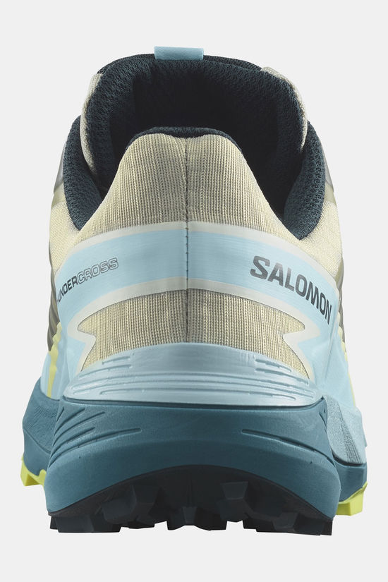 Salomon Thundercross Trailschoen Dames light khaki/light blue