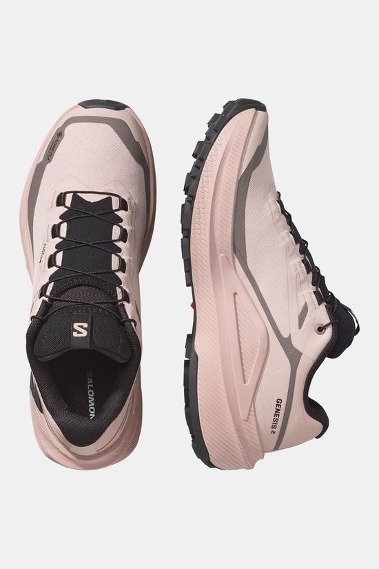 Salomon Genesis 2 Gore-Tex Trailschoen Dames off white/mid grey
