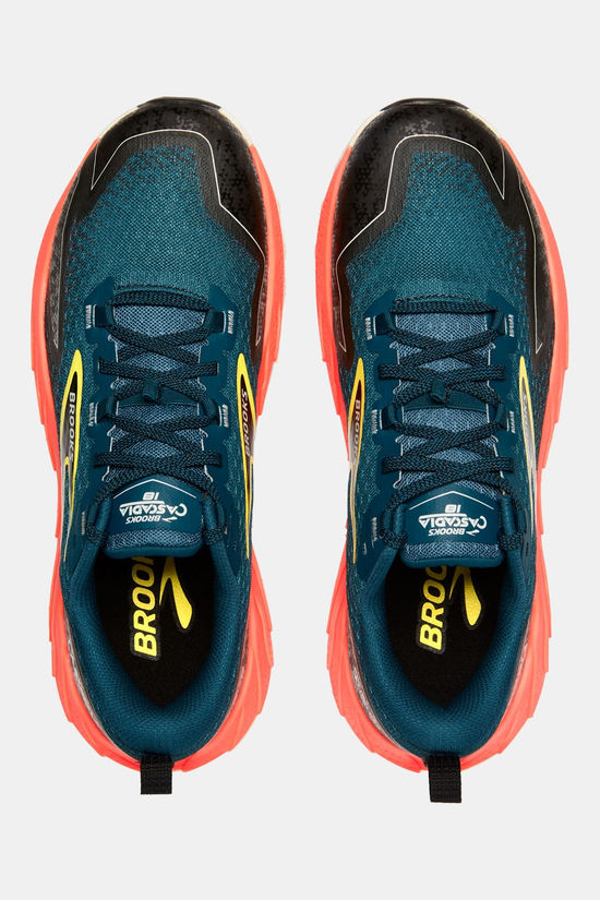 Brooks Cascadia 18 1D Trailschoen Blue/Black