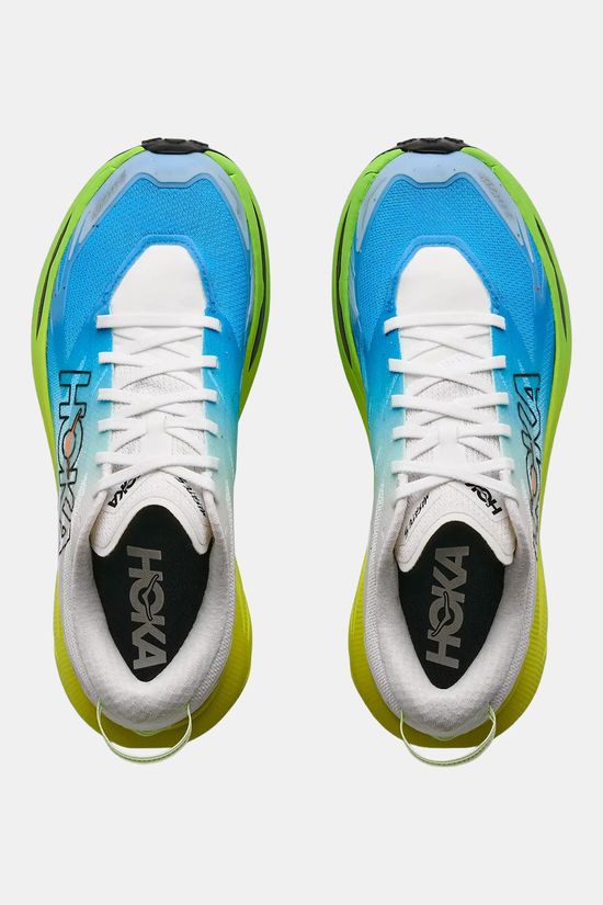 HOKA Mafate 5 Trailschoen light blue/green
