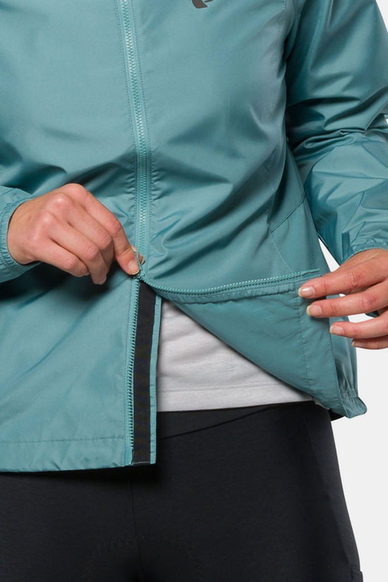 Pearl Izumi W Quest Barr Jkt Softshell Jas Dames Turquoise/Green