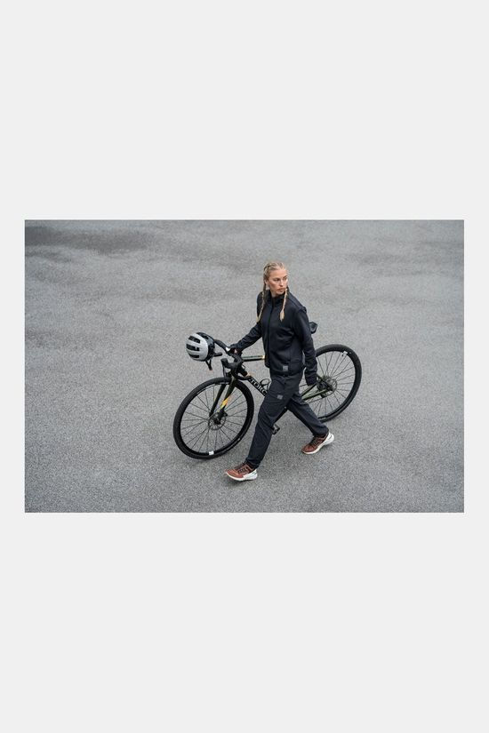 Jack Wolfskin Bike Commute Fleevest Dames Dark Grey/-