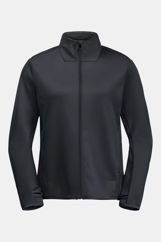 Jack Wolfskin Bike Commute Fleevest Dames Dark Grey/-