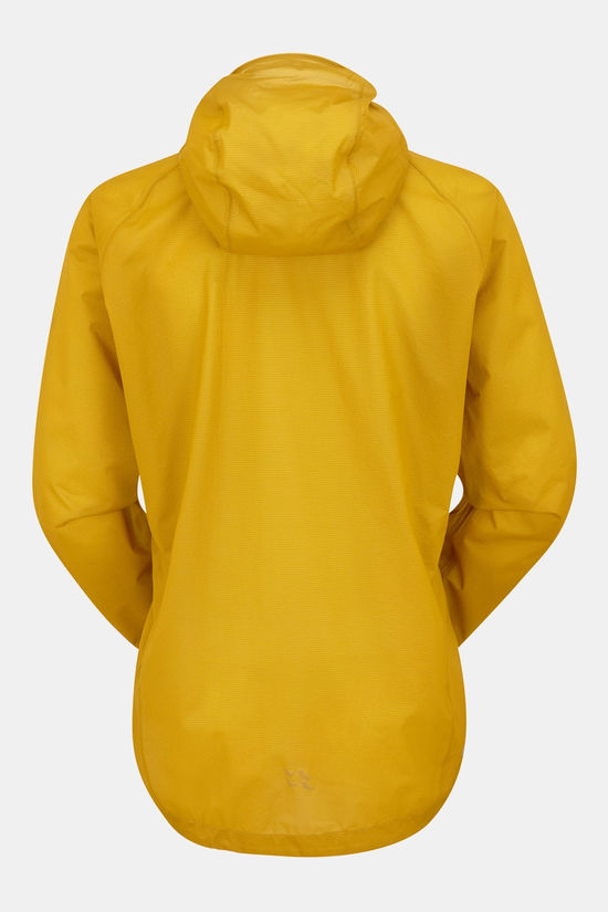 Rab Cinder Phantom Hardshell Fietsjas Dames yellow