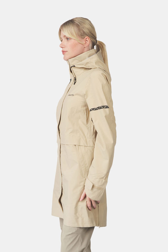 Ayacucho Canopy 3 Layer Coat Fietsregenjas Dames Stone/Stone
