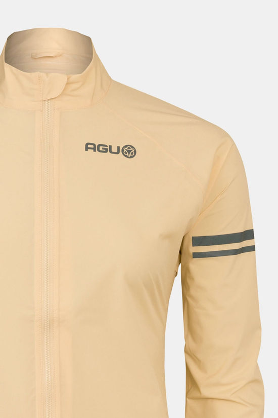 AGU Rain Jacket Essential Jas Dames Sand Brown