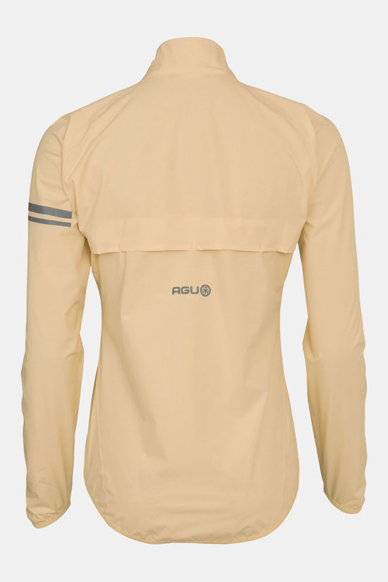 AGU Rain Jacket Essential Jas Dames Sand Brown