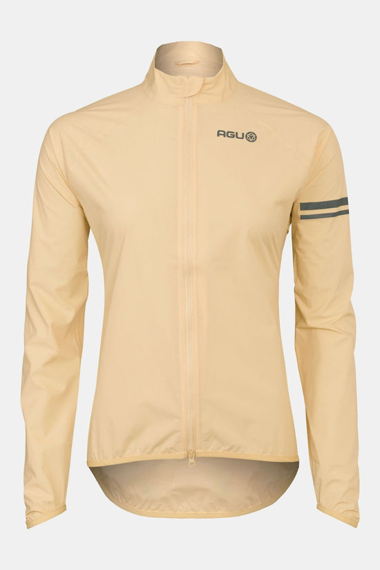 AGU Rain Jacket Essential Jas Dames Sand Brown