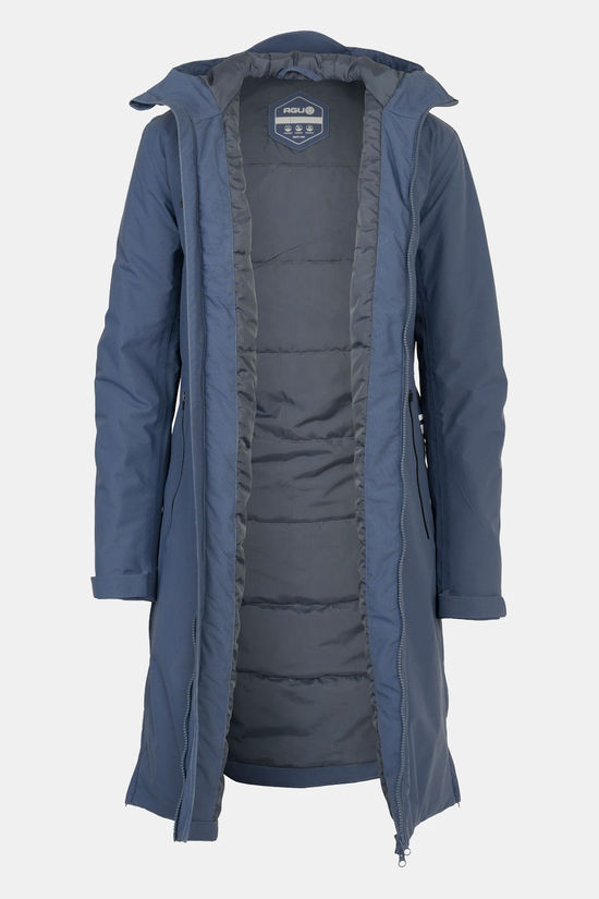 AGU Seq II Winter Regenjas Urban Outdoor Dames mid blue