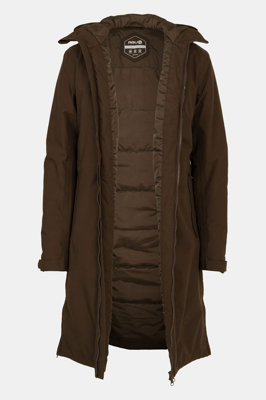 AGU Seq II Winter Regenjas Urban Outdoor Dames brown