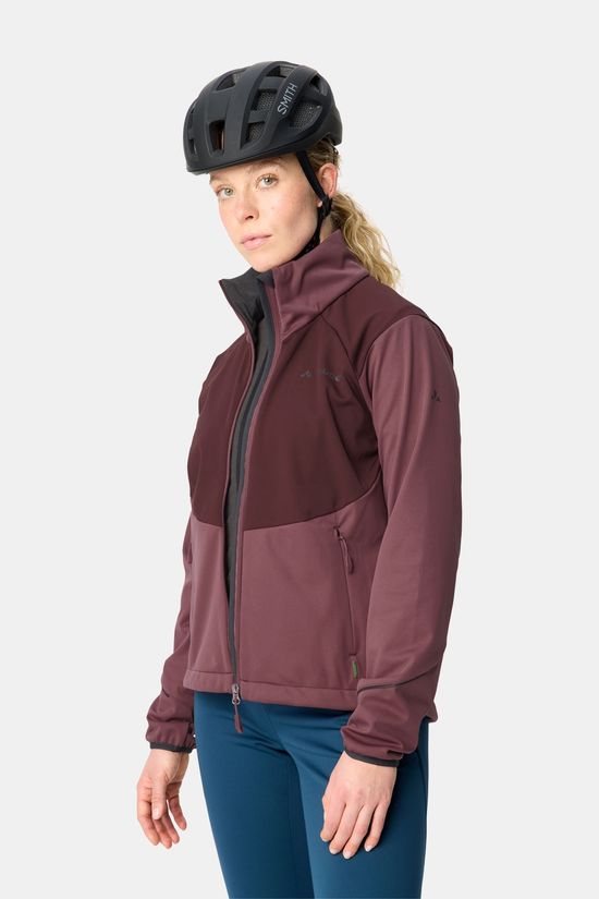 Vaude Wintry V Windstopper Dames dark purple