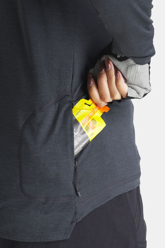 Endura Singletrack L/S Jersey Fietsshirt Dames dark grey