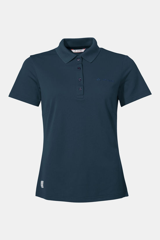 Vaude Essential Polo Shirt Dames Navy Blue