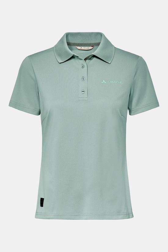 Vaude Essential Polo Shirt Dames mid green