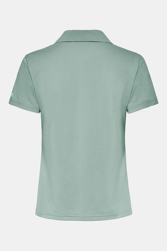 Vaude Essential Polo Shirt Dames mid green