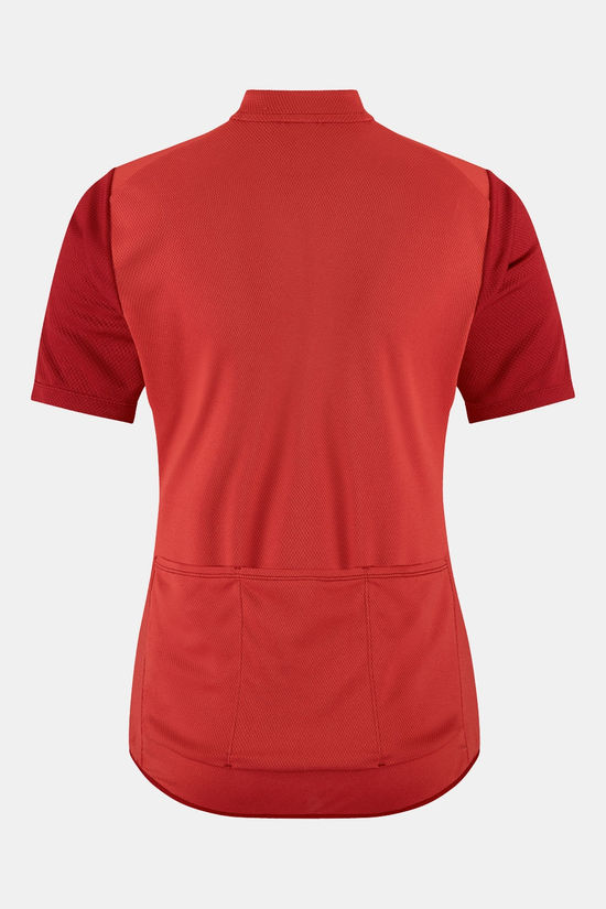 Craft Core Endur Logo Jersey Fietsshirt Dames red