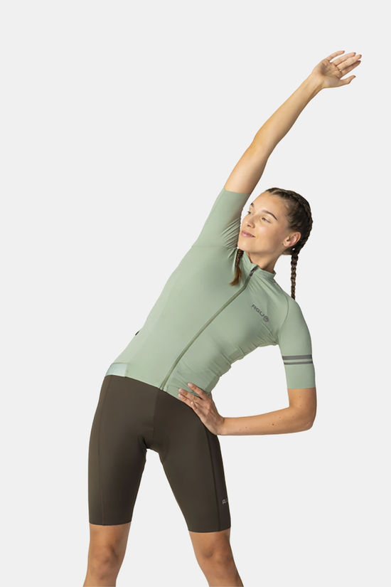 AGU Solid Jersey SS Performance Fietsshirt Dames light green