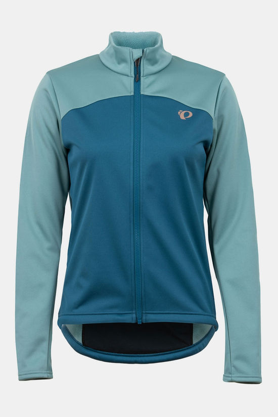 Pearl Izumi W Quest Amfib Jkt Fleecevest Dames Turquoise/Green