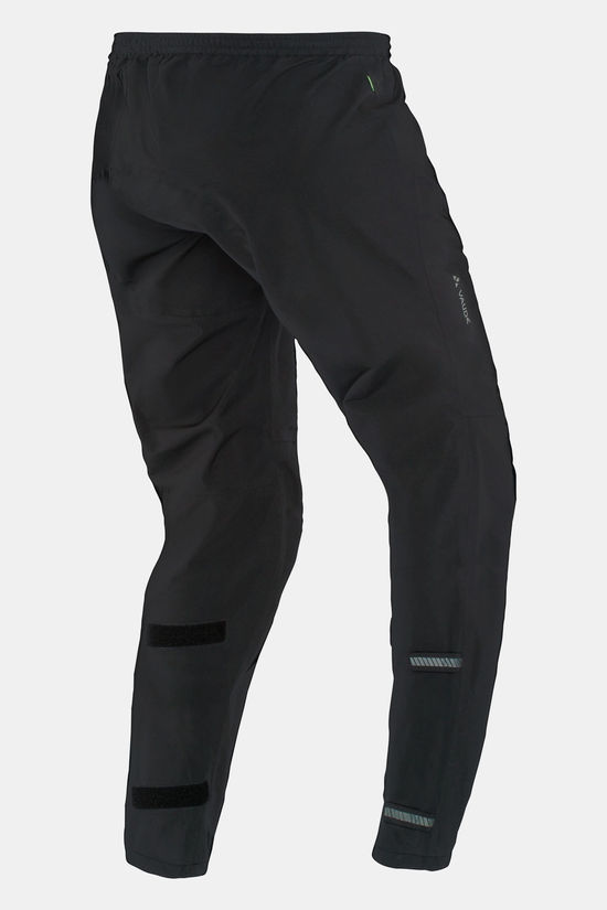 Vaude Yaras Rain Pants III Fietsregenbroek Dames black