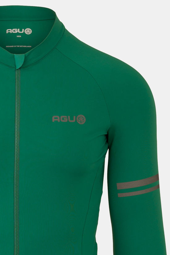 agu Solid Jersey LS Performance Fietsshirt green