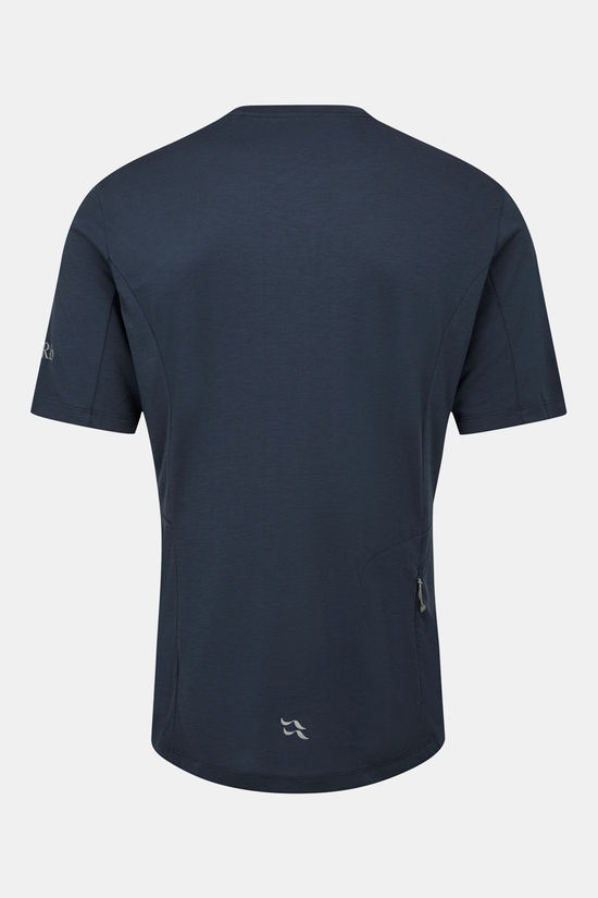 Rab Cinder Crimp Tee Fiets T-Shirt dark green