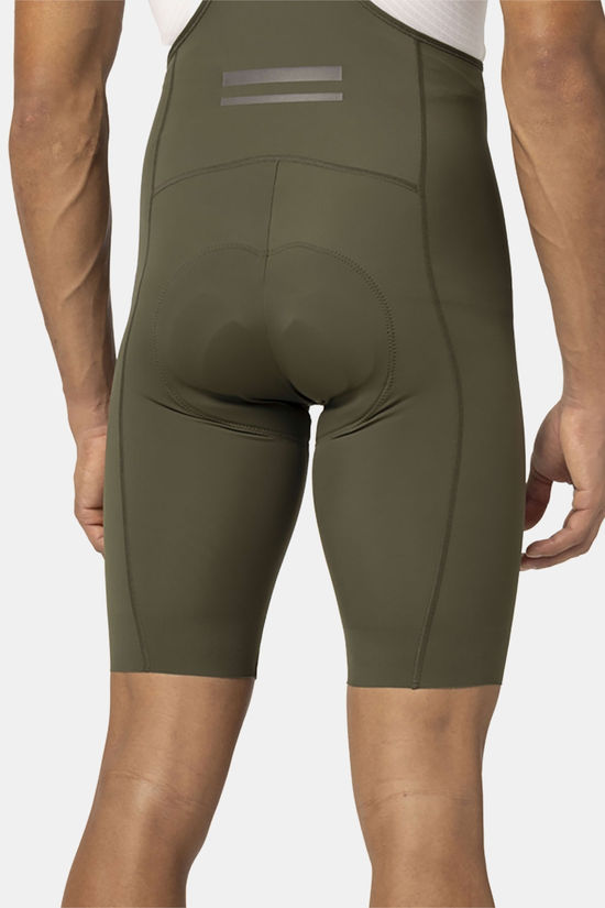 AGU Comfort Plus Bibshort Performance Fietsbroek dark khaki