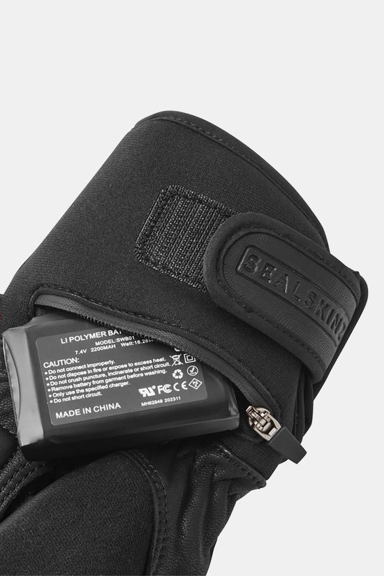 Sealskinz Seal Upwell - Waterproof Heated Fietshandschoen black