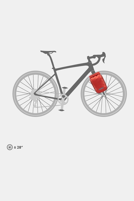 Ortlieb Fork-Pack Plus Qls 5.8 L Fietstas Voor red/dark red