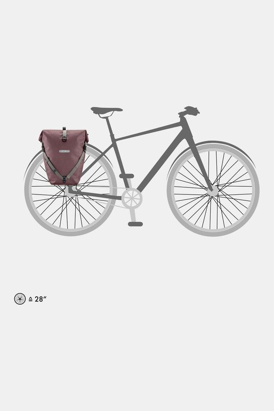 Ortlieb Back-Roller Urban Ql2.1 20 L Enkele Fietstas Ash-Rose