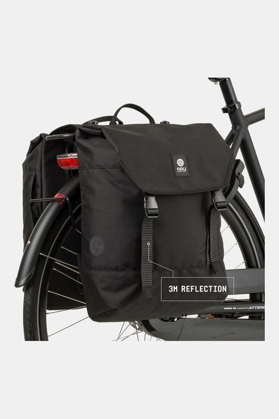 AGU Dwr Double Bike Bag Urban Fietstas Achter black