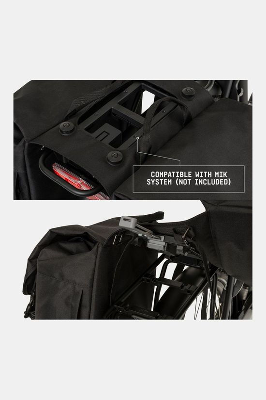 AGU Dwr Double Bike Bag Urban Fietstas Achter black