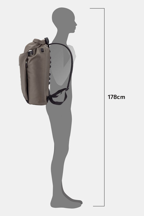 Ortlieb Vario Lite QL2.1 22 L Fiets- en Rugtas Sand Brown