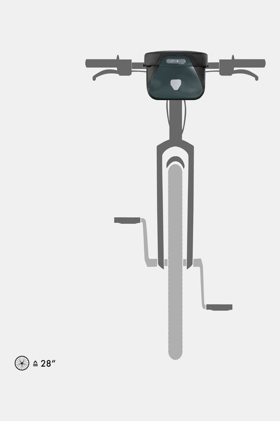 Ortlieb Ultimate 6.5 L Stuurtas dark grey/black