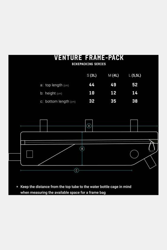 AGU Tube Frame Bag Venture Small dark khaki