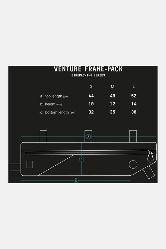 AGU Tube Frame Bag Venture Large black