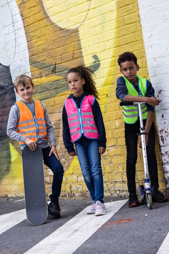 Wowow Fun Jacket Pink S Hesje Junior Mid Pink/High Vis