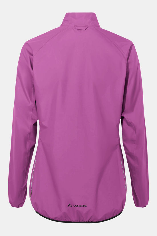 Vaude Drop Jacket III Fietsjas Dames Green/Ass. Geometric