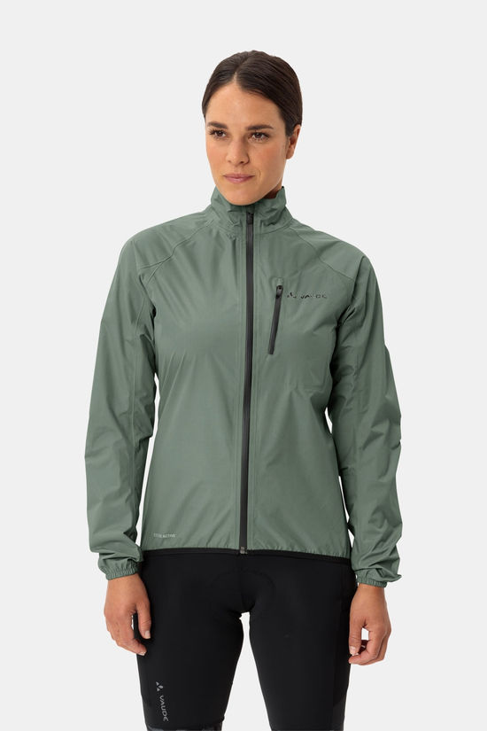 Vaude Drop Jacket III Fietsjas Dames Olive Green