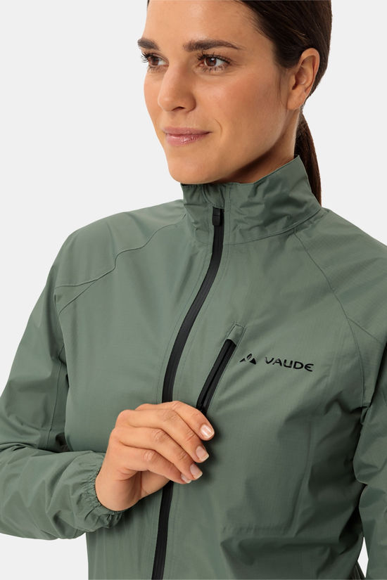 Vaude Drop Jacket III Fietsjas Dames Olive Green